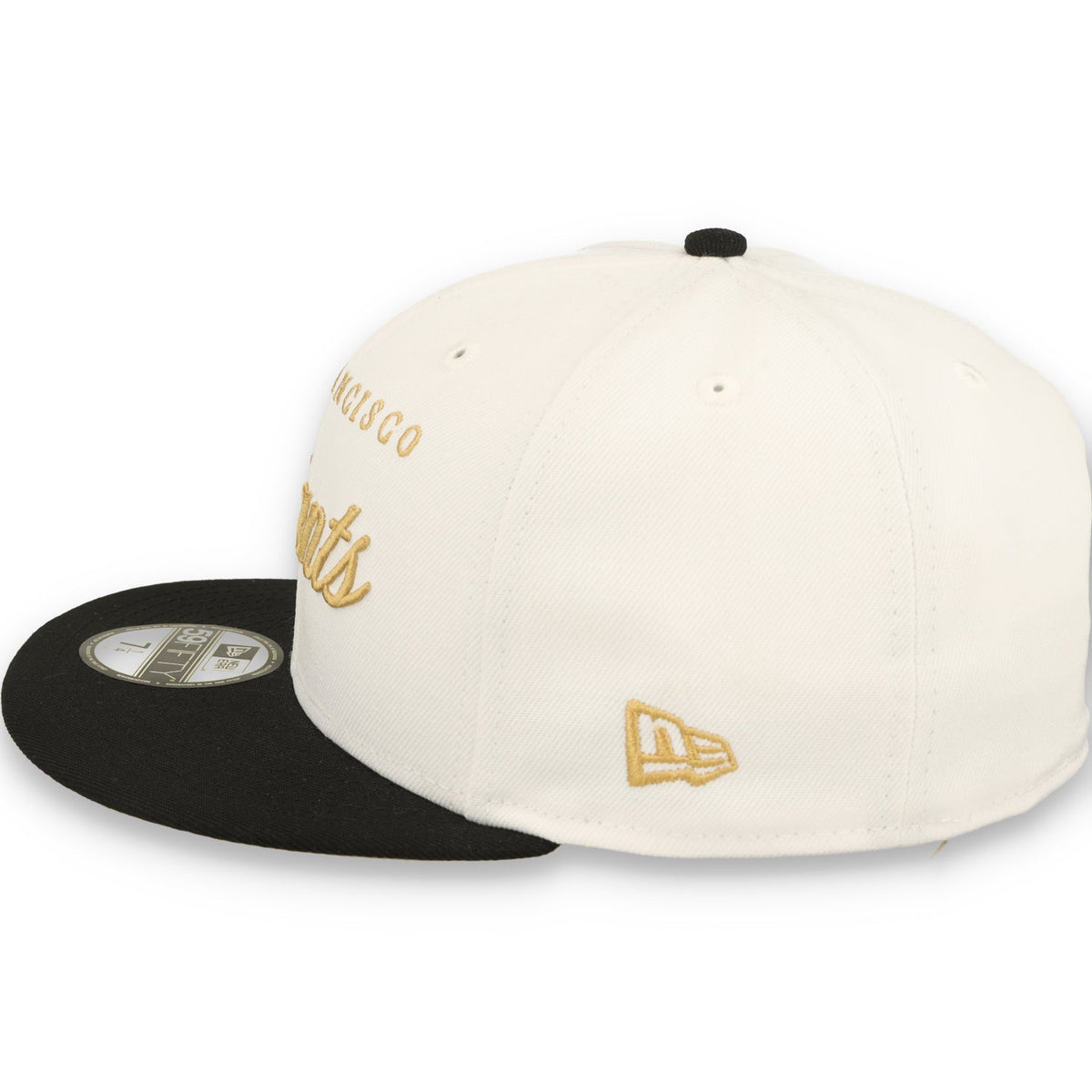 New Era San Francisco Giants Gold Scripted 59FIFTY Fitted Hat product image 5, provided for visual reference and product