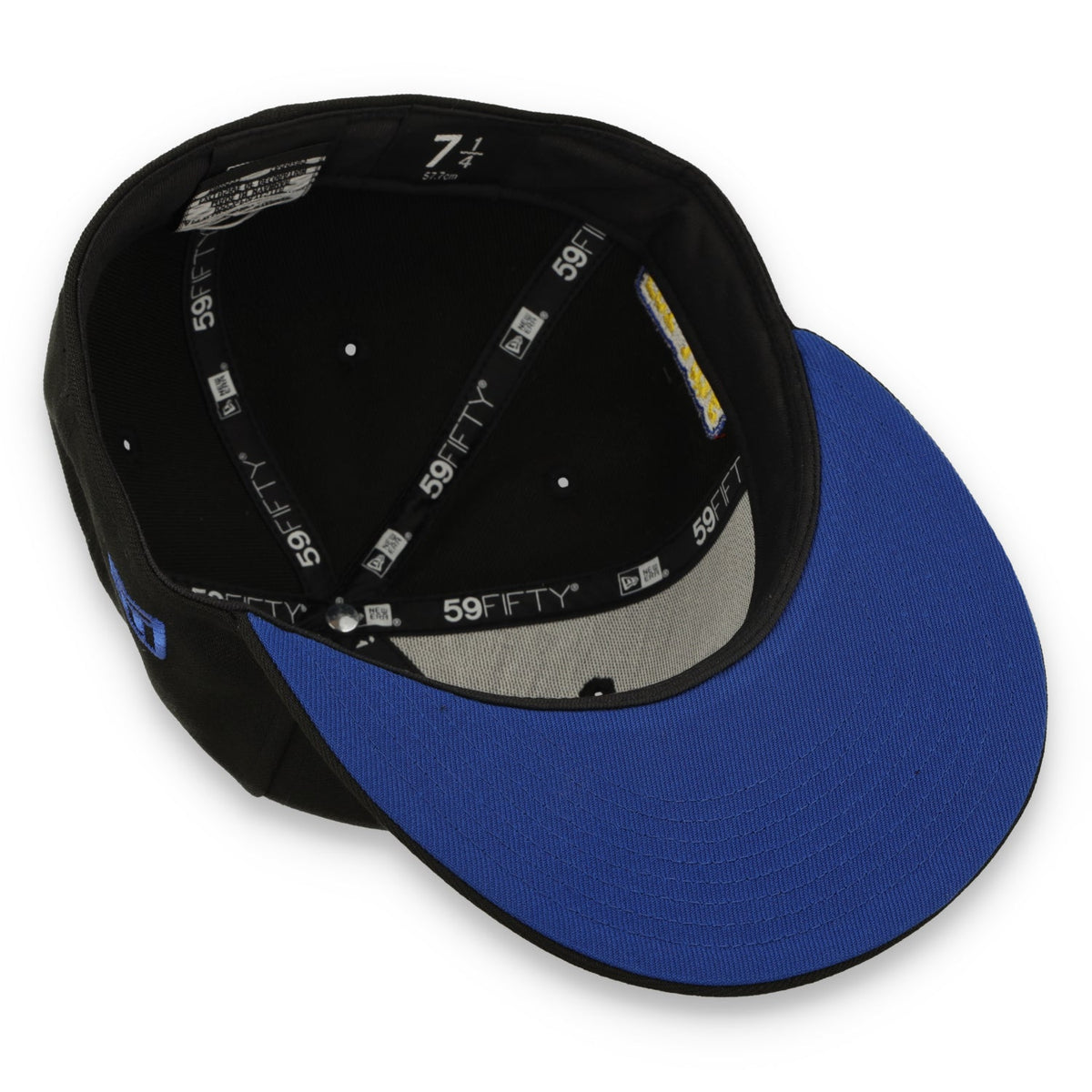 New Era Club America Est.1916 59FIFTY Fitted Hat-Black/Blue product image 7, provided for visual reference and product