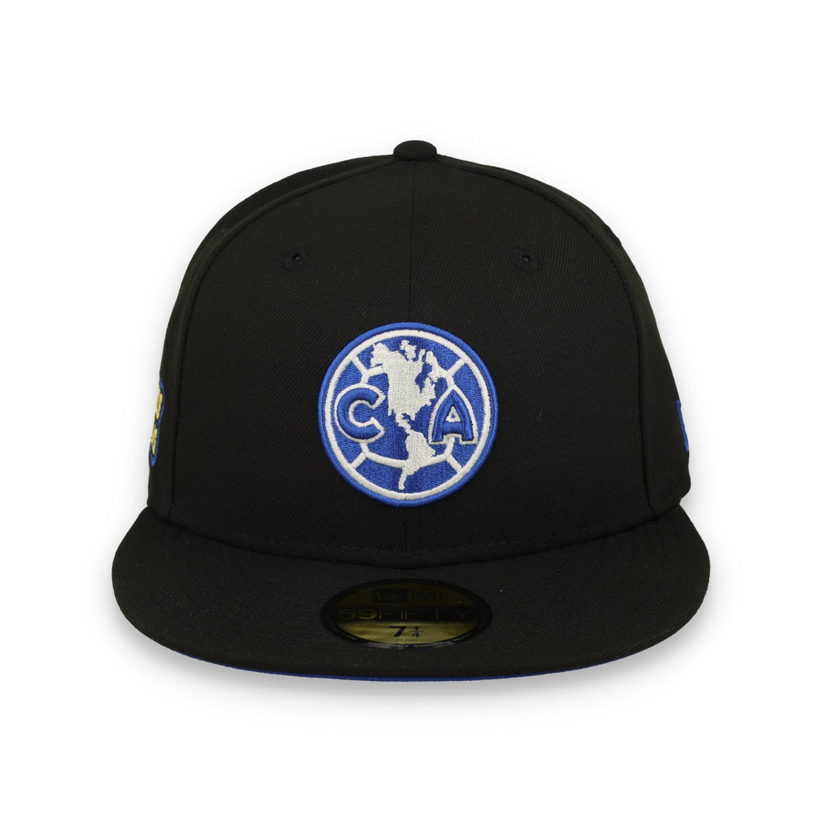 New Era Club America Est.1916 59FIFTY Fitted Hat-Black/Blue product image 2, provided for visual reference and product