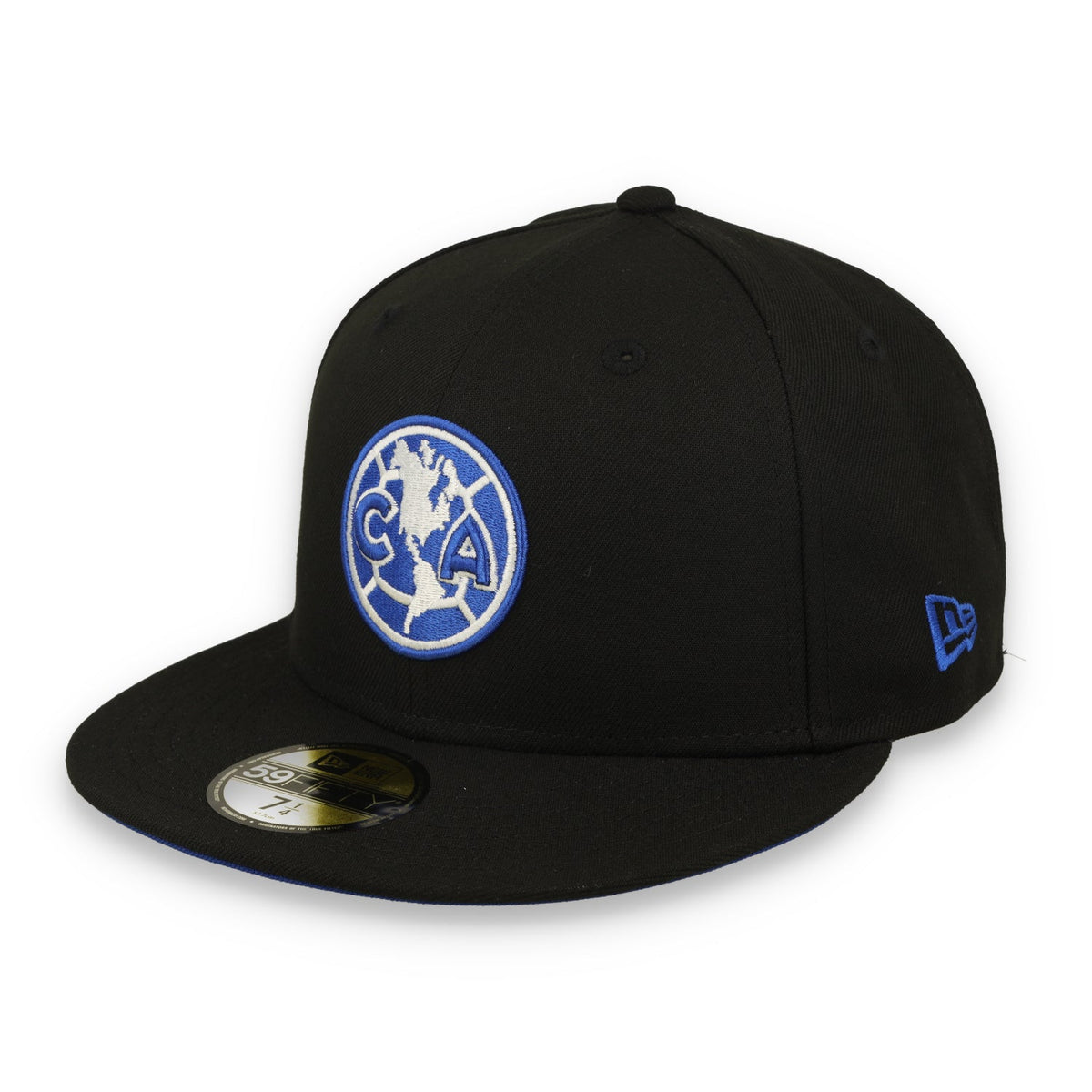 New Era Club America Est.1916 59FIFTY Fitted Hat-Black/Blue product image 3, provided for visual reference and product