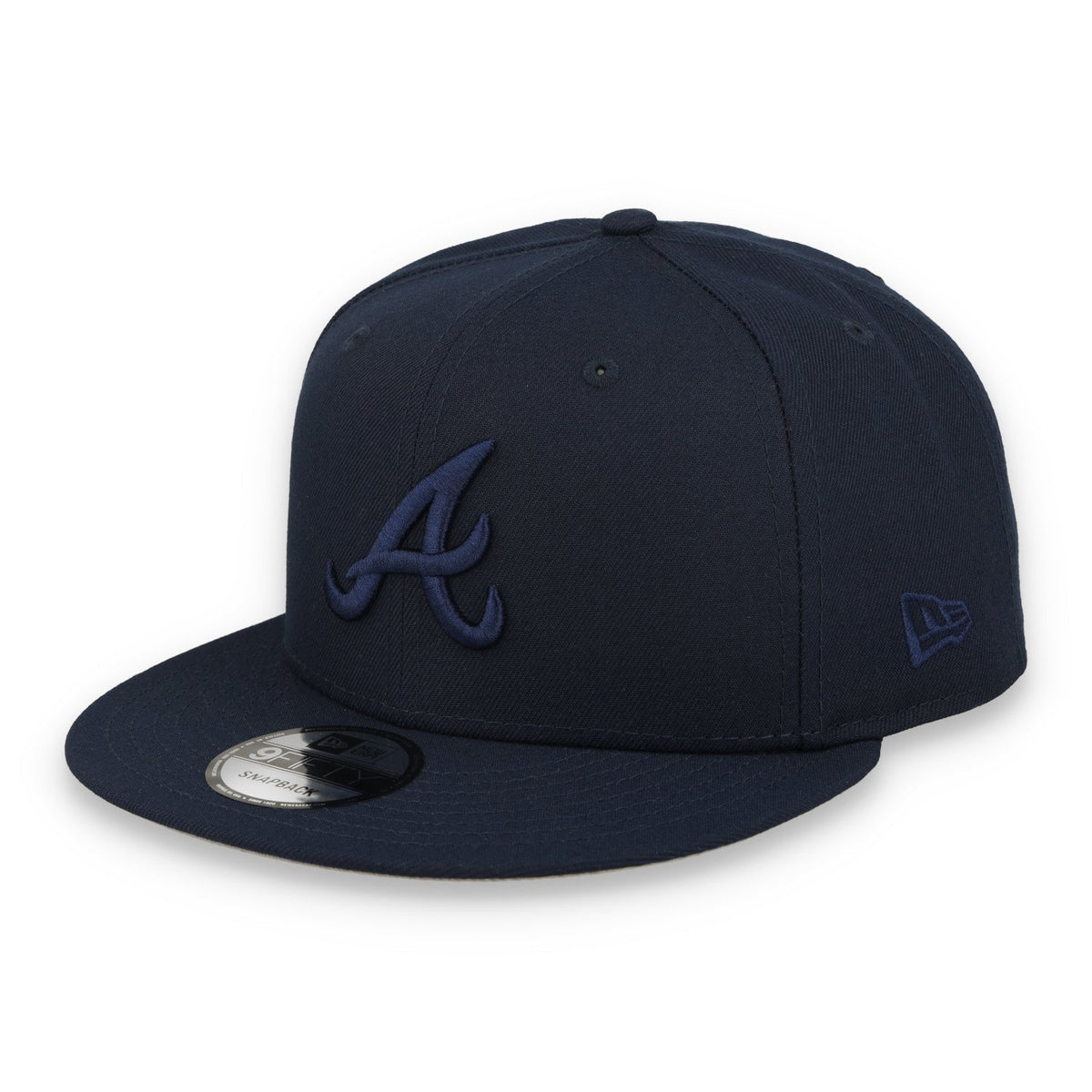 New Era Atlanta Braves 9FIFTY Snapback Hat - Royal product image 2, provided for visual reference and product detail review