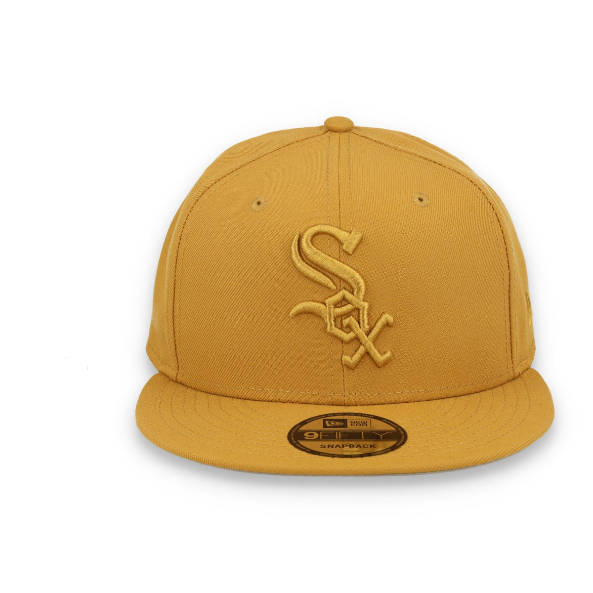 New Era Chicago White Sox 9FIFTY Snapback Hat - Khaki product image 2, provided for visual reference and product detail