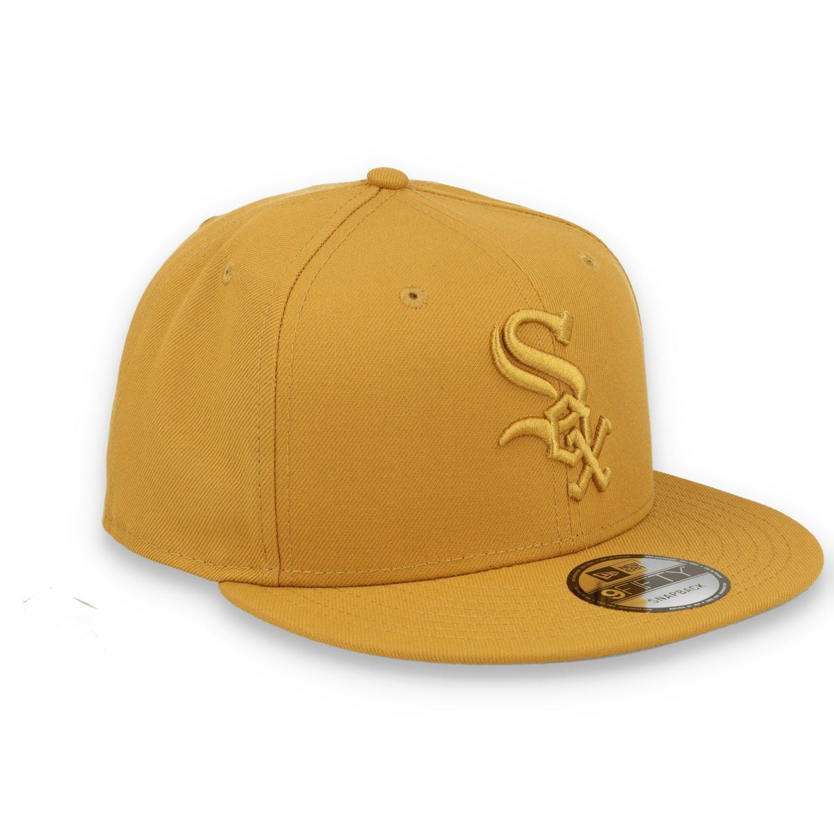 New Era Chicago White Sox 9FIFTY Snapback Hat - Khaki product image 1, provided for visual reference and product detail
