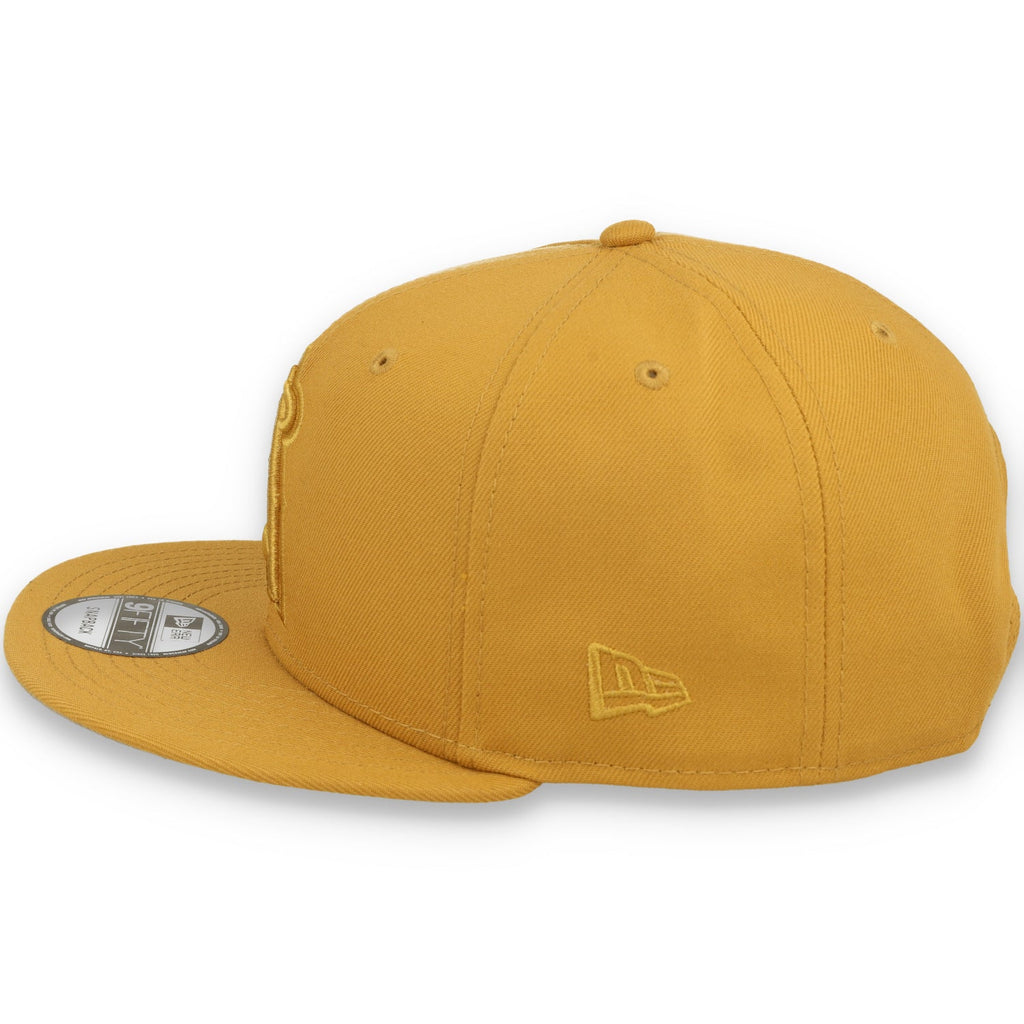 New Era Los Angeles Angels 9FIFTY Snapback Hat - Khaki product image 4, provided for visual reference and product detail