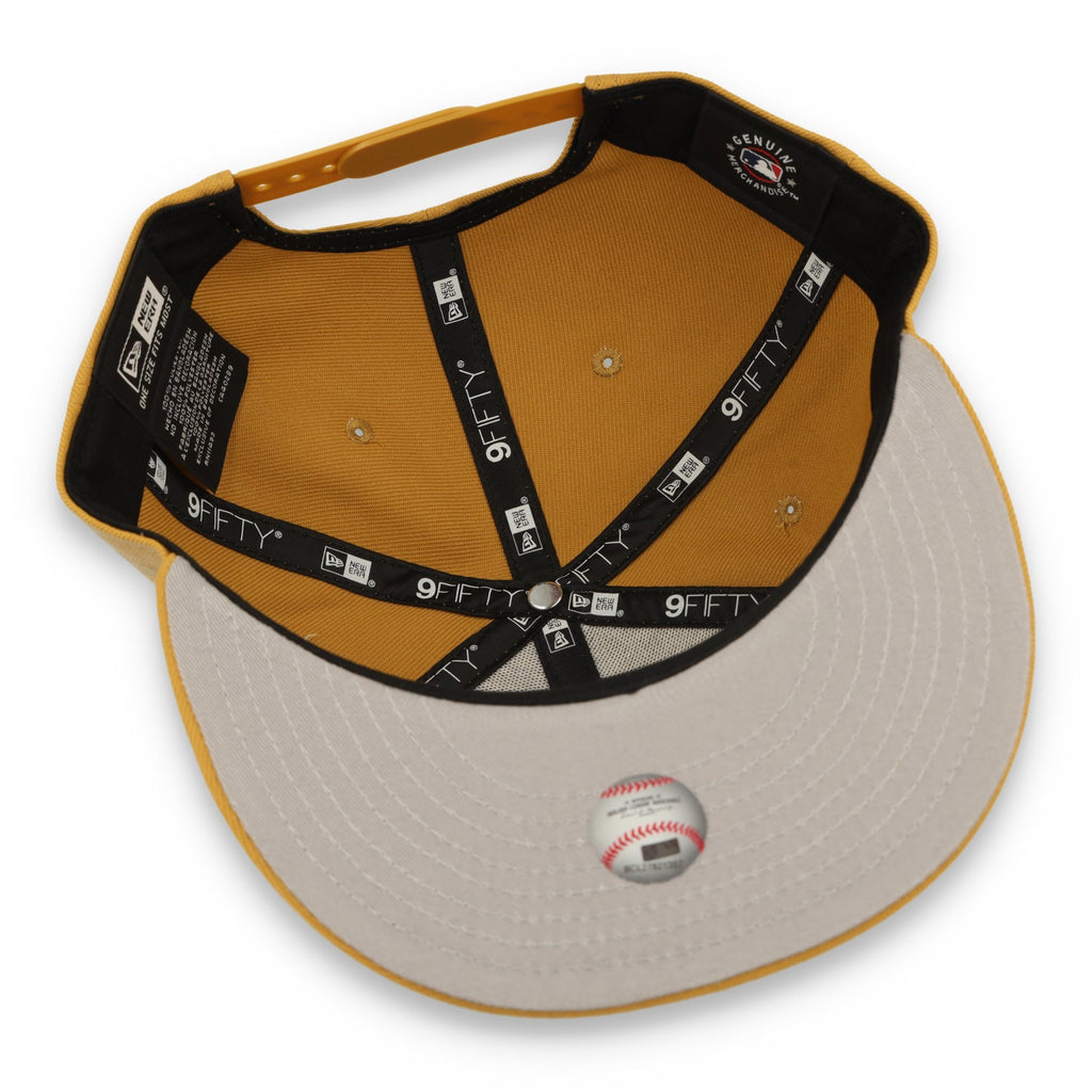 New Era Los Angeles Angels 9FIFTY Snapback Hat - Khaki product image 7, provided for visual reference and product detail