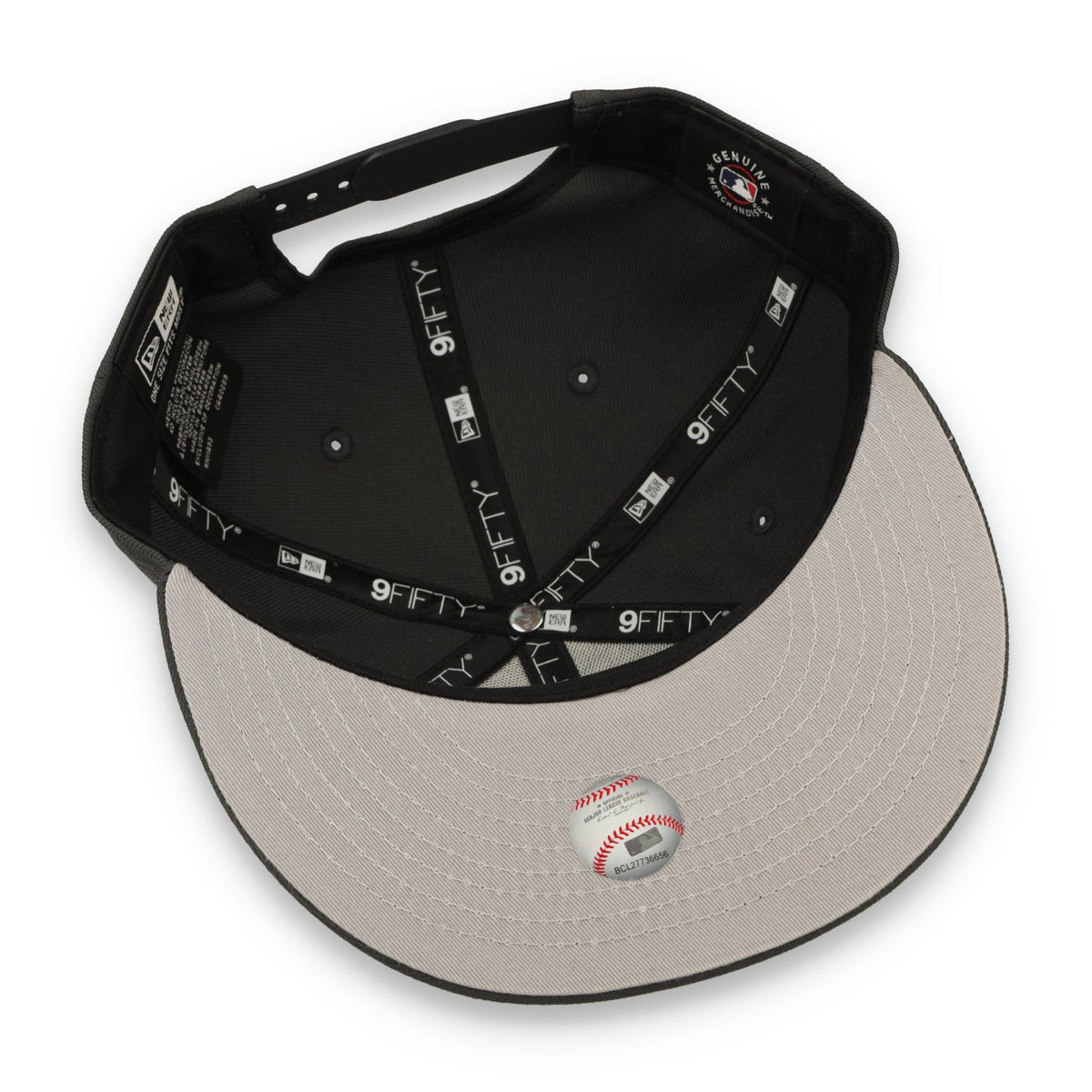 New Era San Francisco Giants Color Pack 9FIFTY Adjustable Snapback Hat-Black product image 7, provided for visual reference
