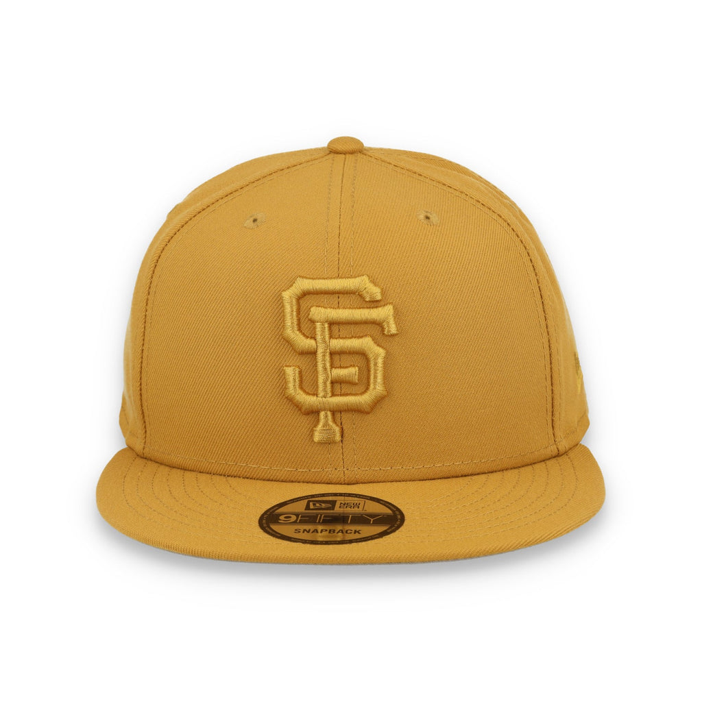New Era San Francisco Giants Color Pack 9FIFTY Adjustable Snapback Hat-Khaki product image 3, provided for visual reference