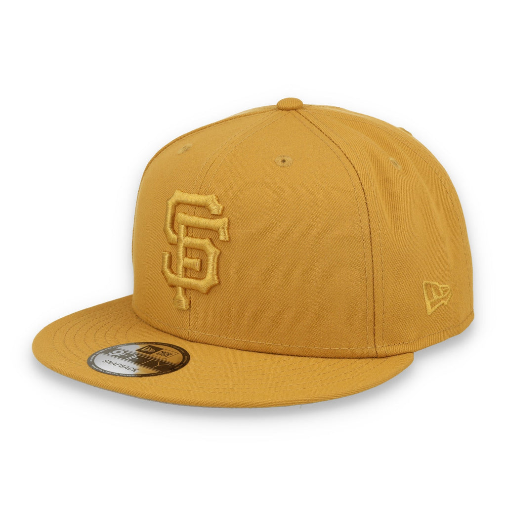 New Era San Francisco Giants Color Pack 9FIFTY Adjustable Snapback Hat-Khaki product image 2, provided for visual reference