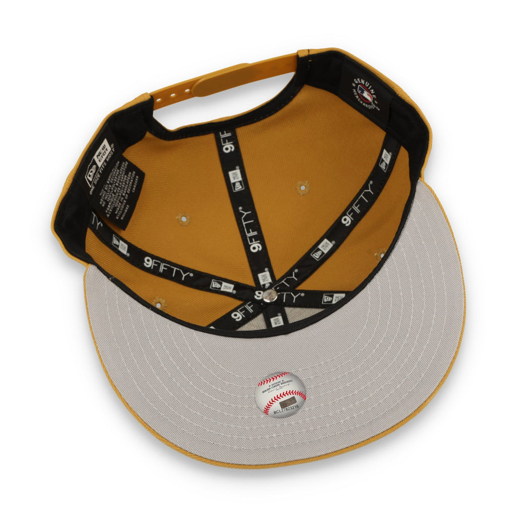 New Era San Francisco Giants Color Pack 9FIFTY Adjustable Snapback Hat-Khaki product image 7, provided for visual reference