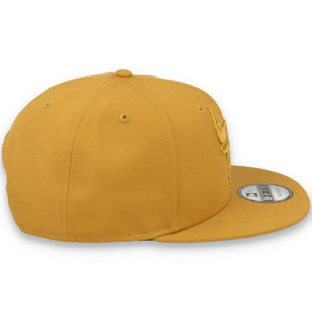 New Era Chicago Bulls Color Tonal Color Pack 2-Tone 9FIFTY Snapback-Hat-Brown product image 5, provided for visual reference