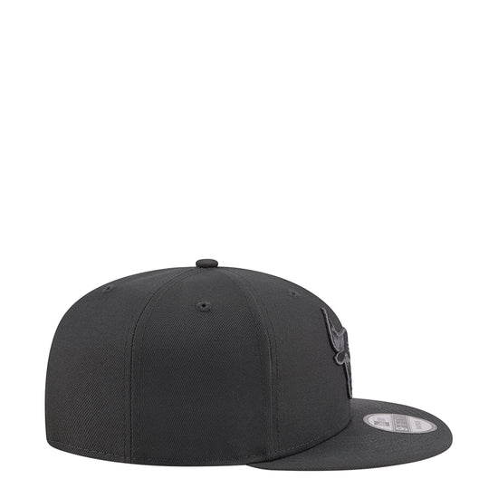 New Era Chicago Bulls Color Tonal Color Pack 2-Tone 9FIFTY Snapback-Hat-Charcoal product image 2, provided for visual