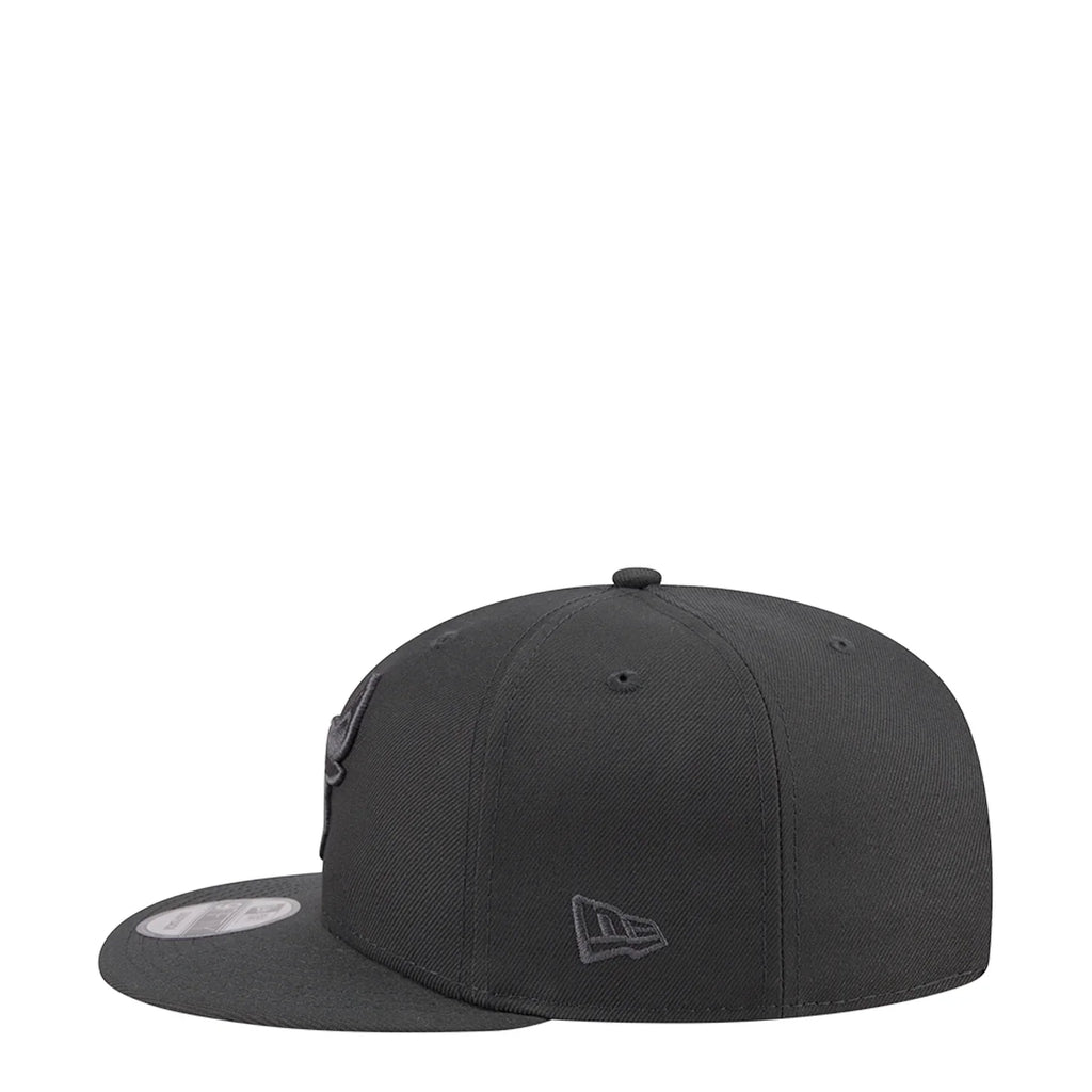 New Era Chicago Bulls Color Tonal Color Pack 2-Tone 9FIFTY Snapback-Hat-Charcoal product image 3, provided for visual