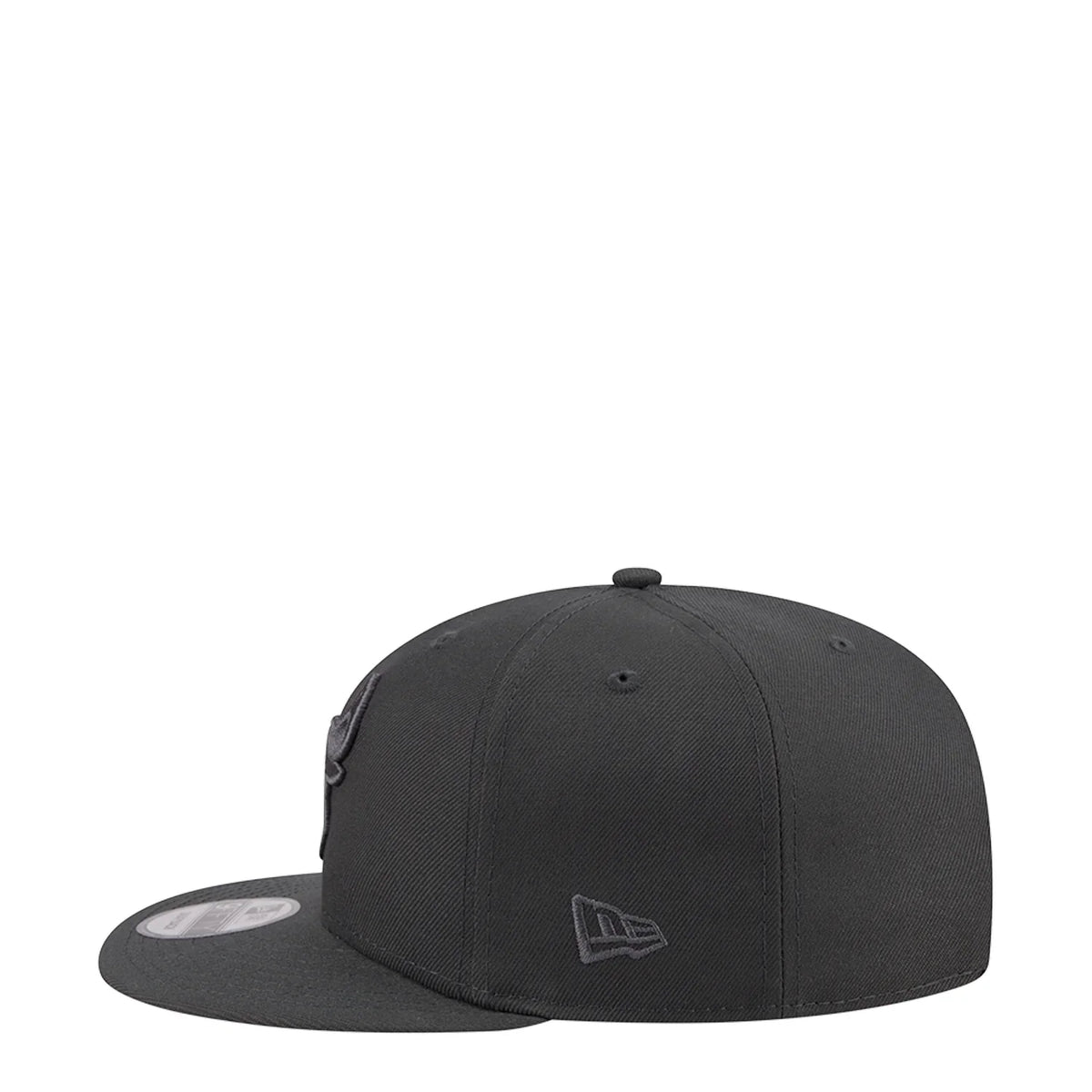 New Era Chicago Bulls Color Tonal Color Pack 2-Tone 9FIFTY Snapback-Hat-Charcoal product image 3, provided for visual