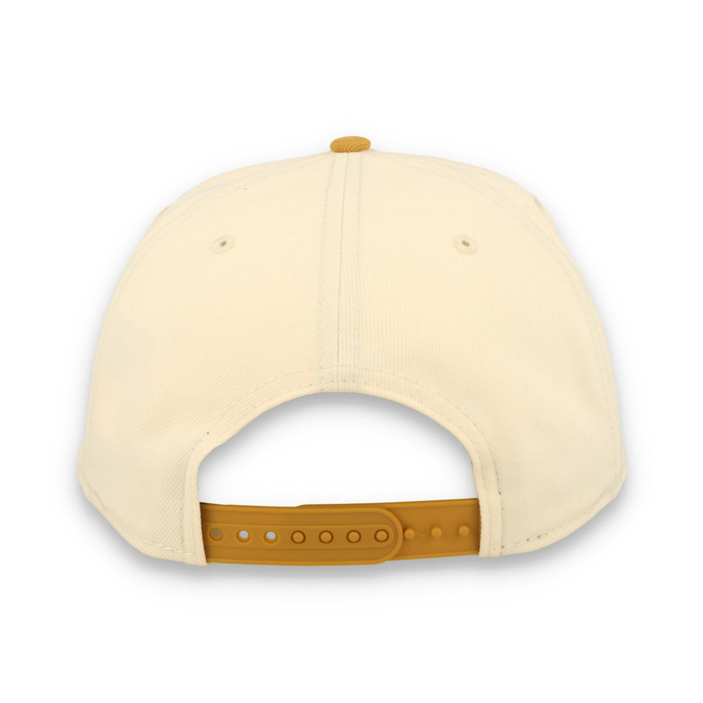 New Era Athletics 2-Tone 9FIFTY Snapback Hat-Beige/Bronze product image 6, provided for visual reference and product detail