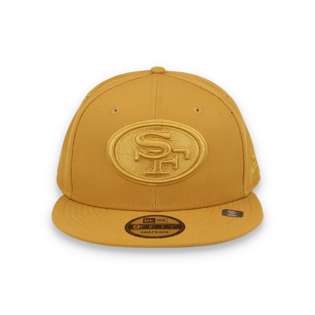 New Era San Francisco 49ers Color Pack 9FIFTY Snapback Hat -Tan product image 3, provided for visual reference and product