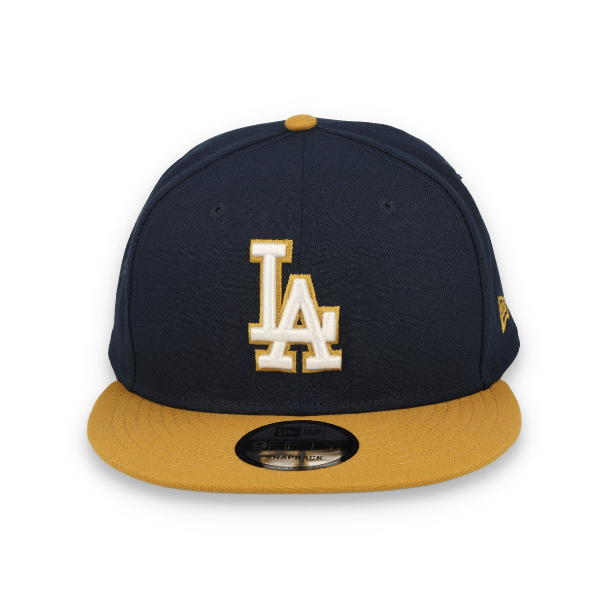 New Era Los Angeles Dodgers 2-Tone 9FIFTY Snapback Hat-Royal/Bronze product image 3, provided for visual reference and