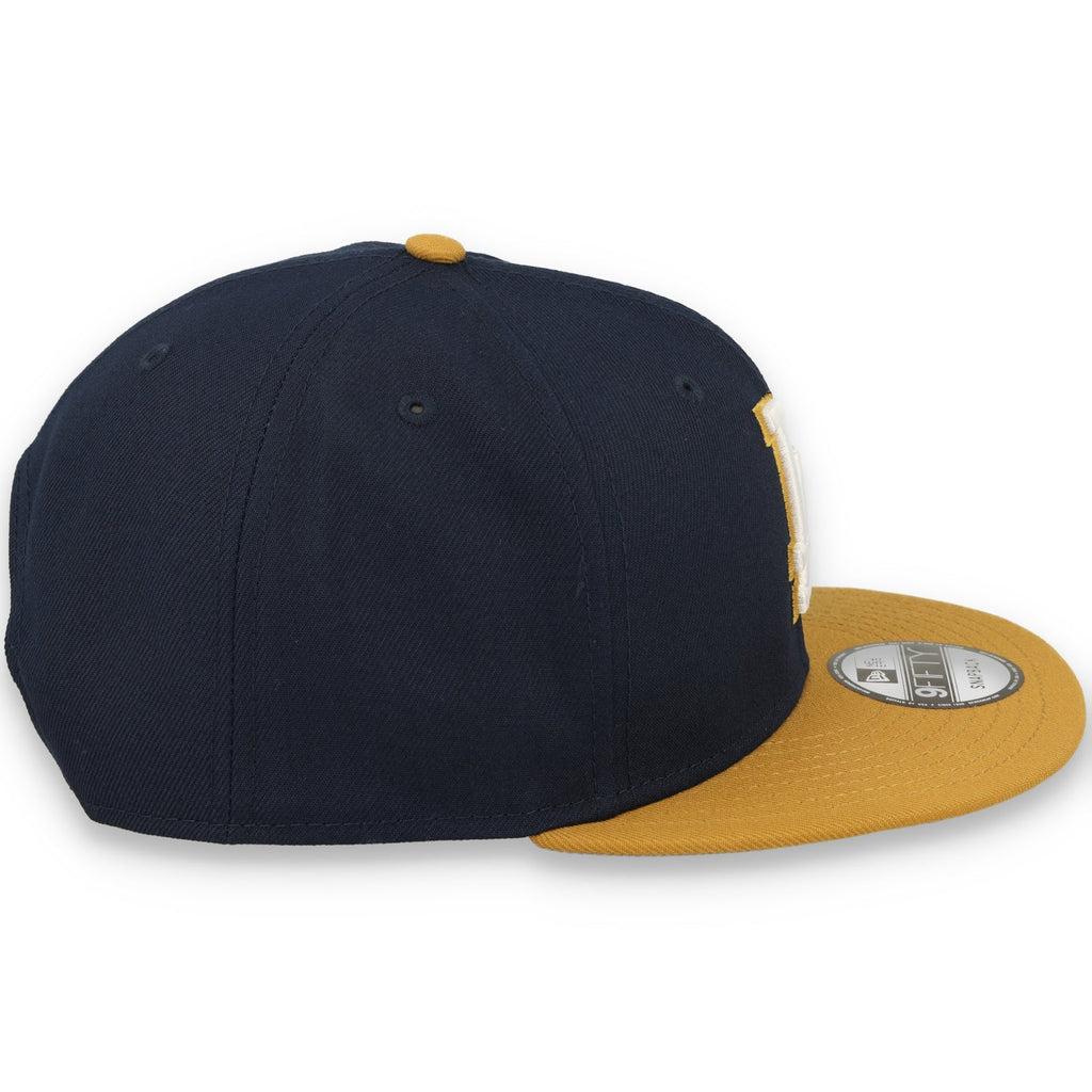 New Era Los Angeles Dodgers 2-Tone 9FIFTY Snapback Hat-Royal/Bronze product image 4, provided for visual reference and