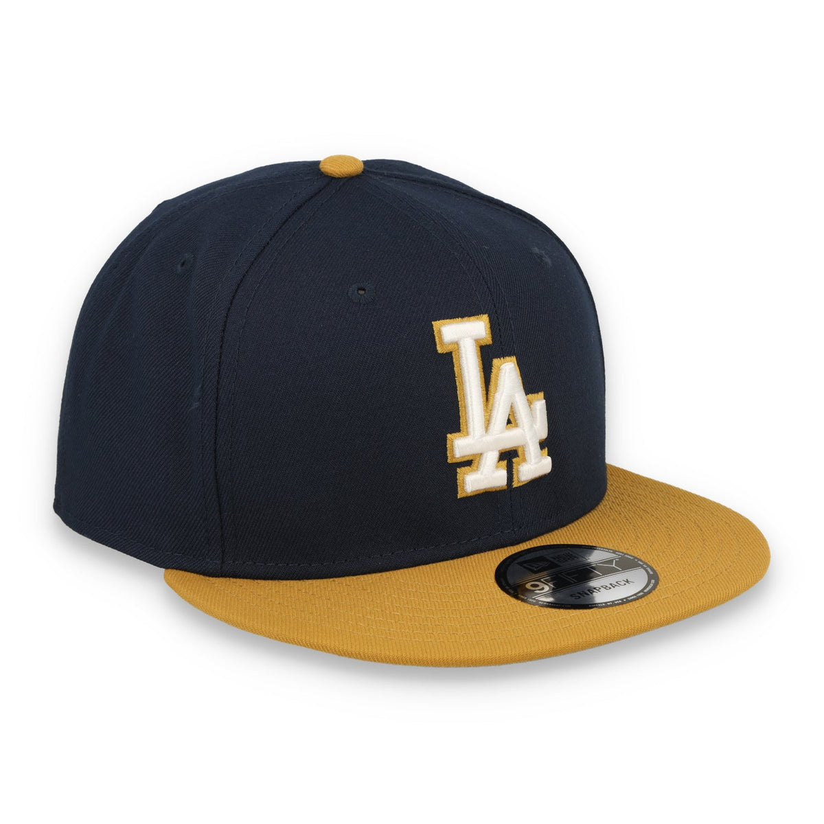 New Era Los Angeles Dodgers 2-Tone 9FIFTY Snapback Hat-Royal/Bronze product image 1, provided for visual reference and