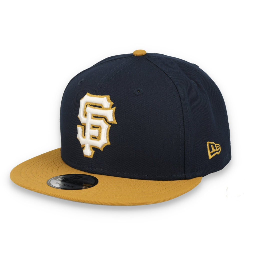 New Era San Francisco Giants 2-Tone 9FIFTY Snapback Hat-Royal/Bronze product image 2, provided for visual reference and