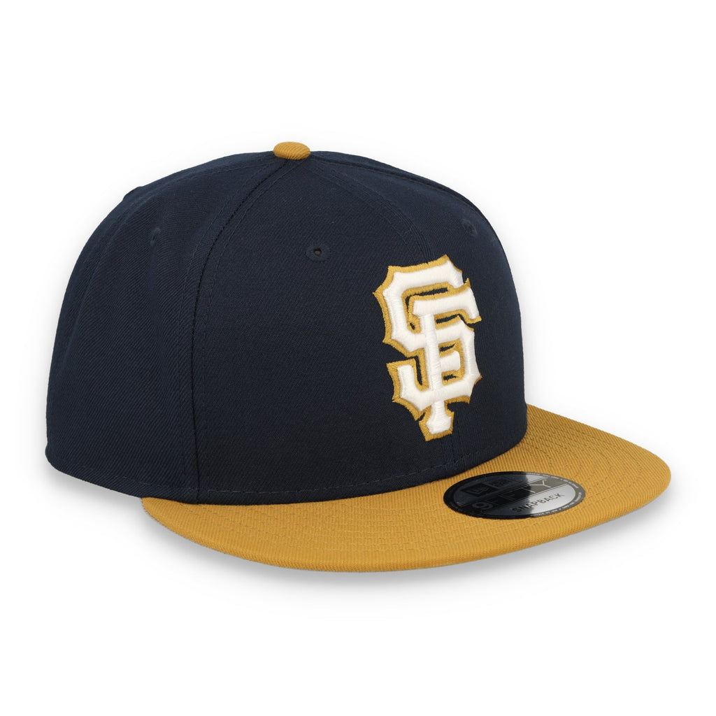 New Era San Francisco Giants 2-Tone 9FIFTY Snapback Hat-Royal/Bronze product image 1, provided for visual reference and