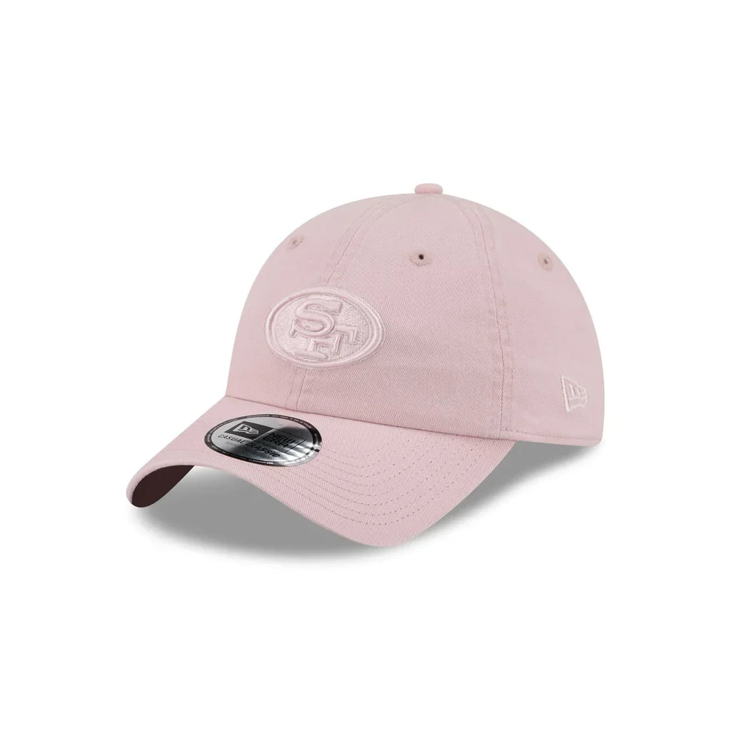 New Era San Francisco 49ers Pink Casual Classic Adjustable Hat product image 2, provided for visual reference and product