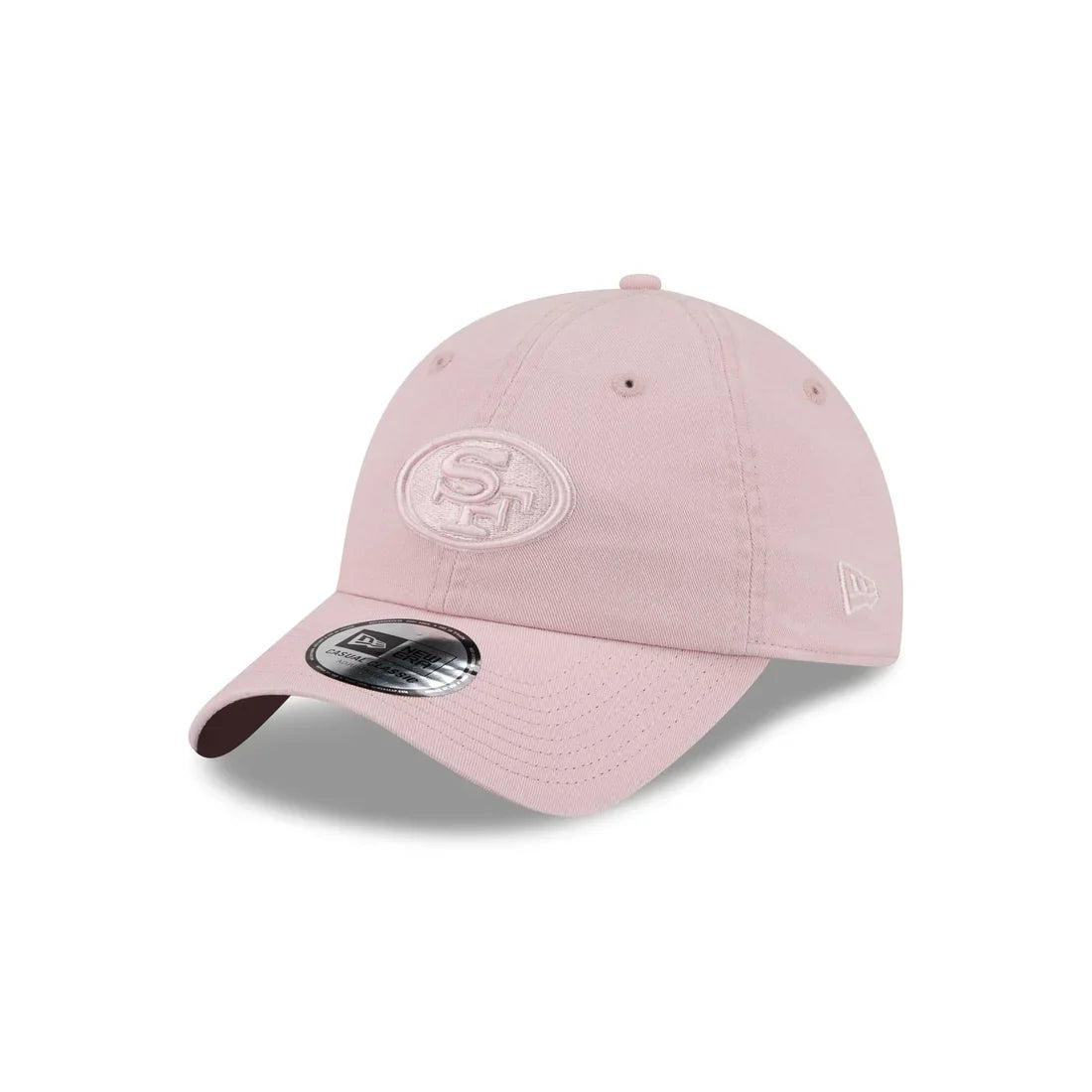 New Era San Francisco 49ers Pink Casual Classic Adjustable Hat product image 2, provided for visual reference and product