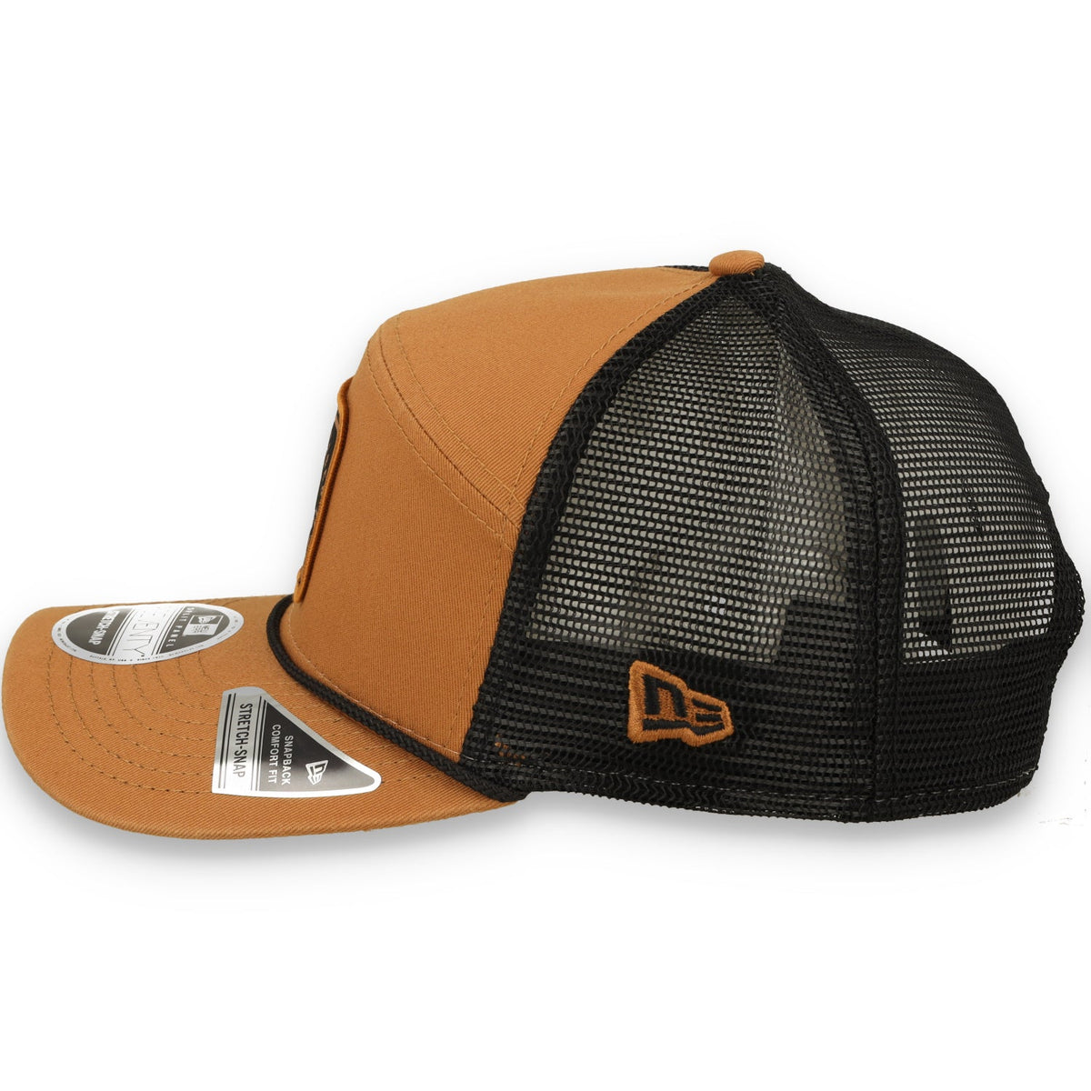 New Era San Francisco Giants Team Patch Split Panel 9SEVENTY Adjustable Trucker Hat product image 4, provided for visual