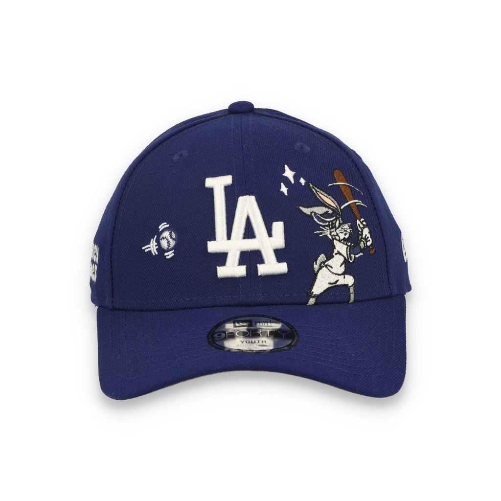 New Era Youth Los Angeles Dodgers Bugs Bunny 9FORTY Adjustable Hat product image 3, provided for visual reference and