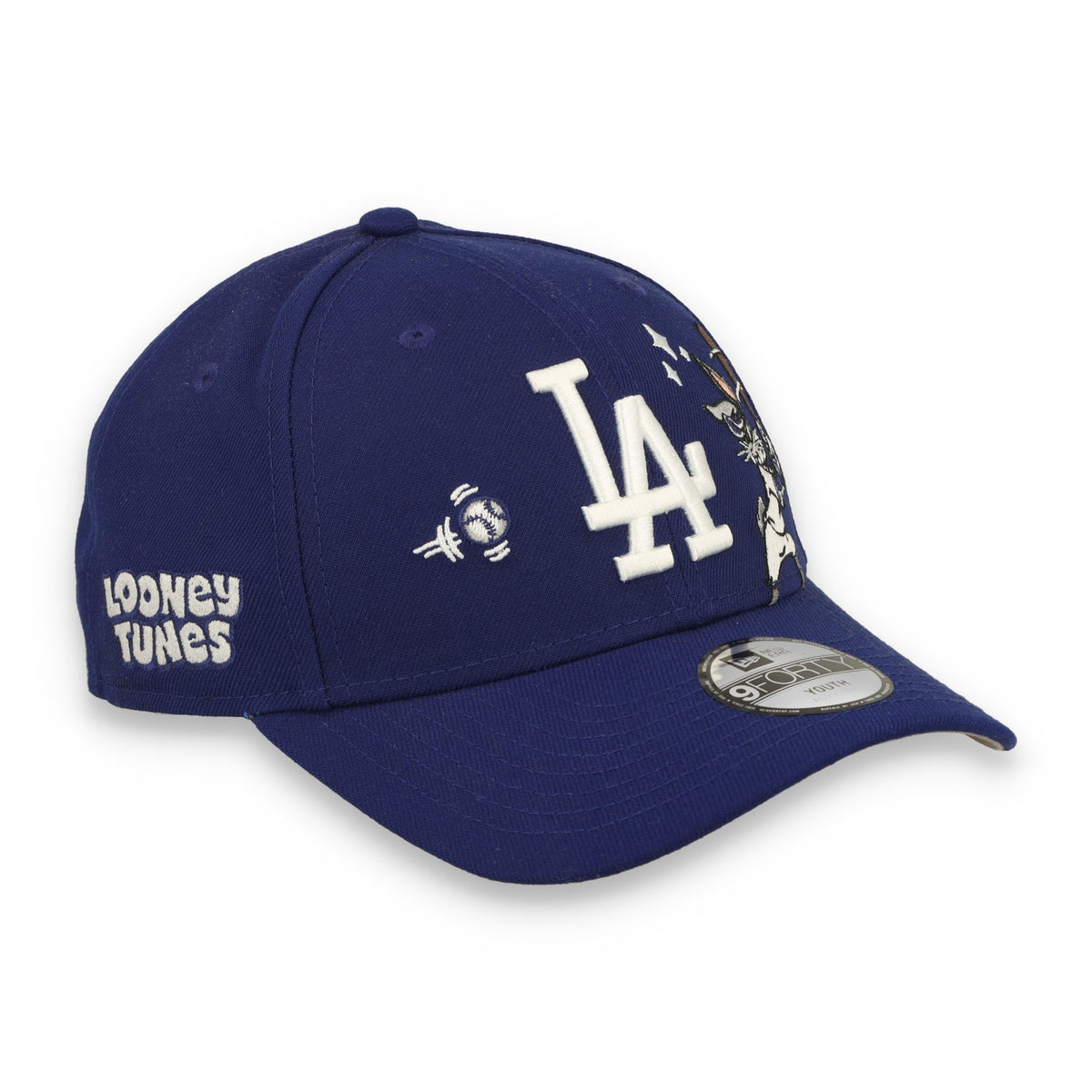 New Era Youth Los Angeles Dodgers Bugs Bunny 9FORTY Adjustable Hat product image 2, provided for visual reference and