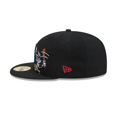 New Era Arizona Diamondbacks Bugs Bunny Swing 59FIFTY Fitted Hat product image 4, provided for visual reference and product