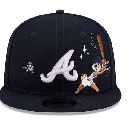 New Era Atlanta Braves Lola Bunny 9FIFTY Snapback Hat product image 1, provided for visual reference and product detail