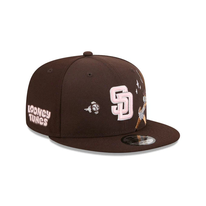 New Era San Diego Padres Lola Bunny 9FIFTY Snapback Hat product image 3, provided for visual reference and product detail