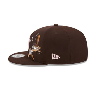 New Era San Diego Padres Lola Bunny 9FIFTY Snapback Hat product image 4, provided for visual reference and product detail