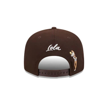 New Era San Diego Padres Lola Bunny 9FIFTY Snapback Hat product image 6, provided for visual reference and product detail