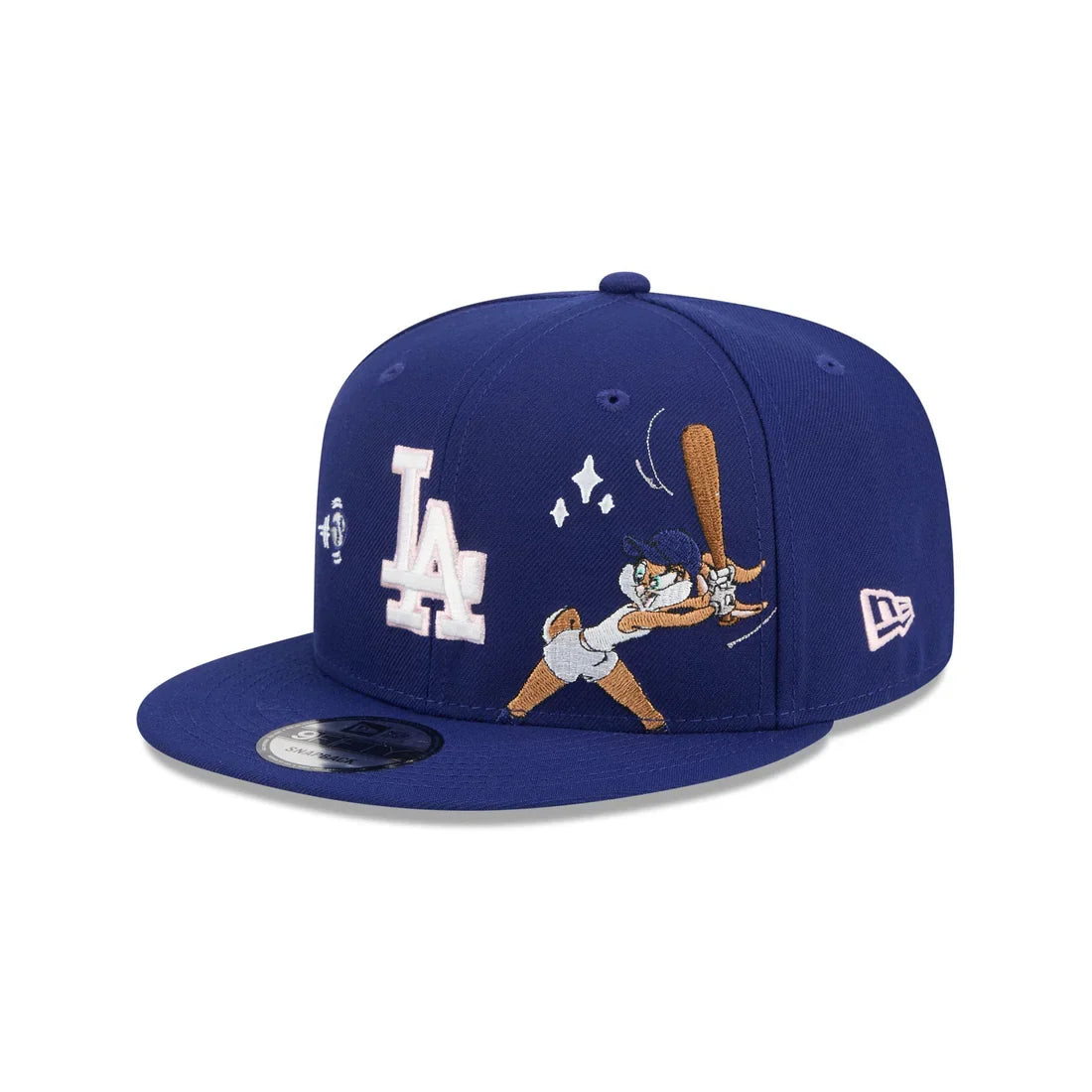 New Era Los Angeles Dodgers Lola Bunny 9FIFTY Snapback Hat product image 2, provided for visual reference and product detail