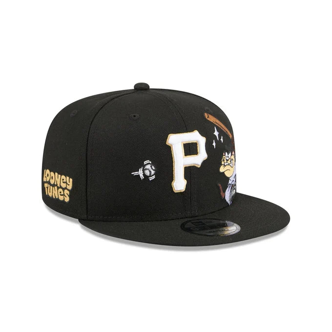 New Era Pittsburgh Pirates Tasmanian Devil 9FIFTY Snapback Hat product image 3, provided for visual reference and product