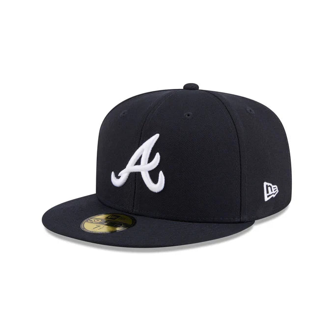 New Era Atlanta Braves Jackie Robinson 59FIFTY 2026 Fitted Hat - Black product image 2, provided for visual reference and