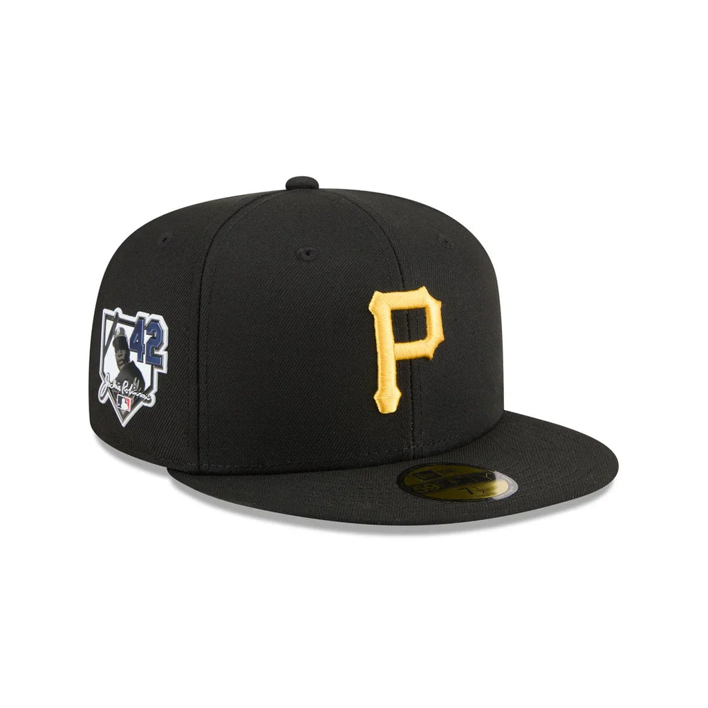 New Era Pittsburgh Pirates Jackie Robinson Day 2026 59FIFTY Fitted - Black product image 1, provided for visual reference