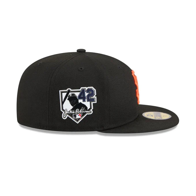 New Era San Francisco Giants Jackie Robinson Day 2026 59FIFTY Fitted - Black product image 4, provided for visual reference