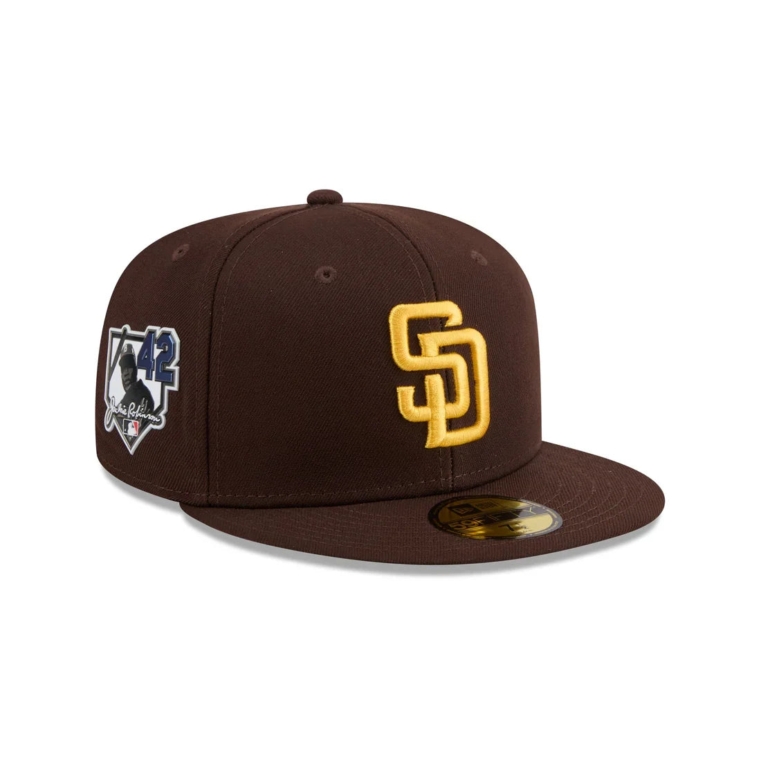New Era San Diego Padres Jackie Robinson Day 2026 59FIFTY Fitted - Brown product image 1, provided for visual reference and