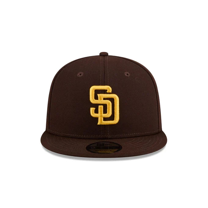 New Era San Diego Padres Jackie Robinson 2026 9FIFTY Snapback Hat- Brown product image 3, provided for visual reference and