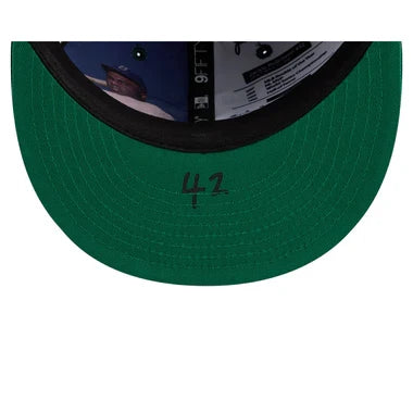 New Era Athletics Jackie Robinson 2026 9FIFTY Snapback Hat- Green product image 7, provided for visual reference and product