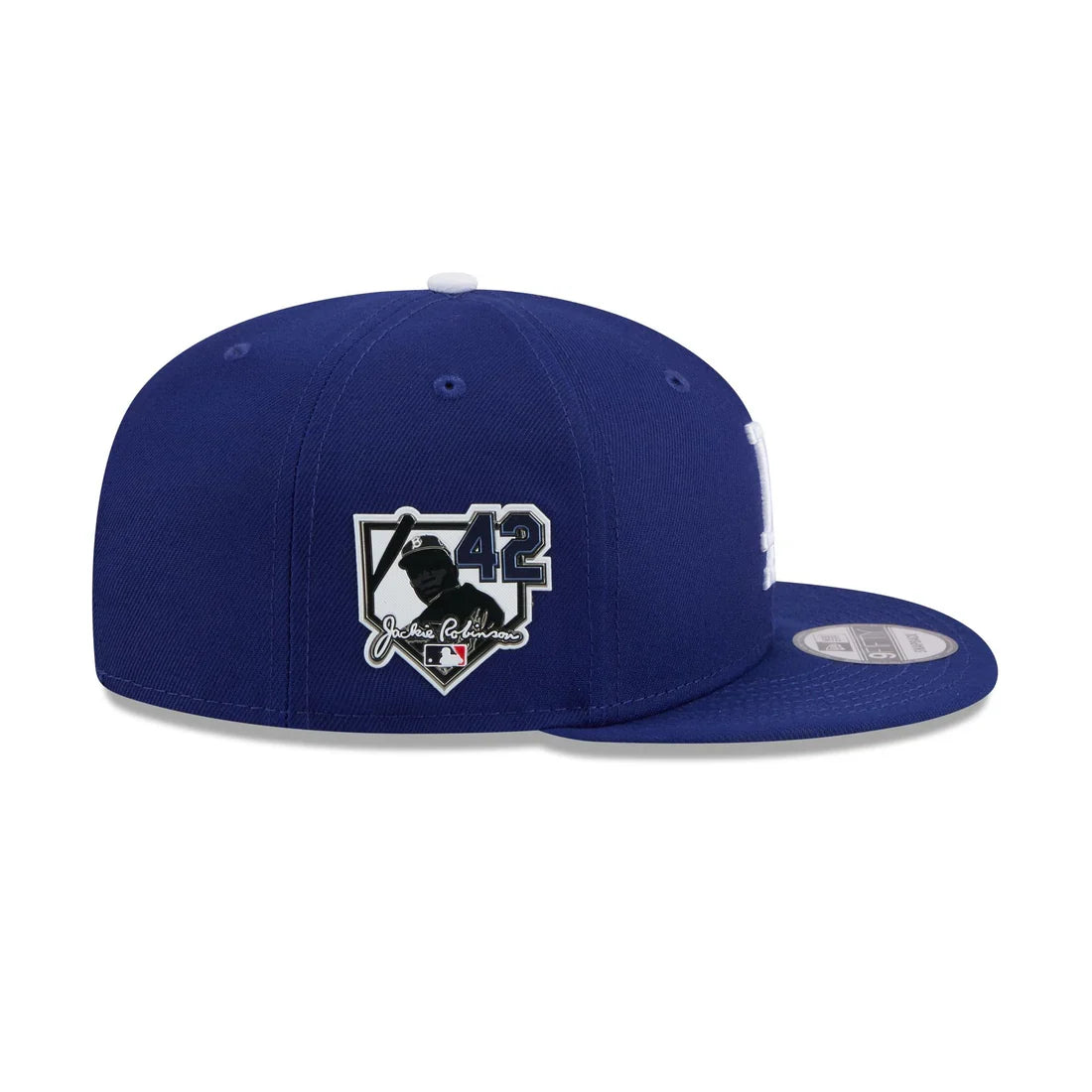 New Era Los Angeles Dodgers Jackie Robinson 2026 9FIFTY Snapback Hat- Royal product image 4, provided for visual reference