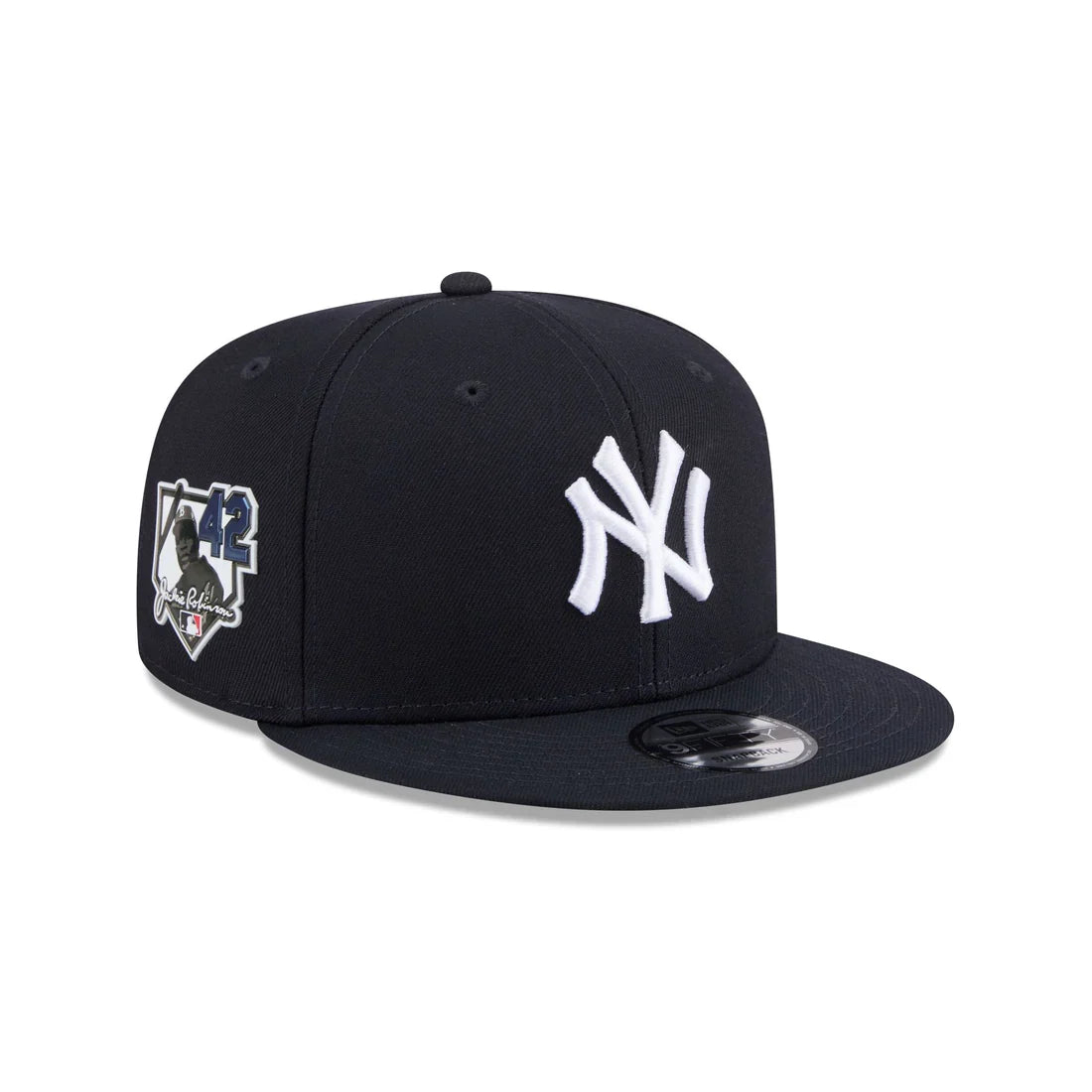 New Era New York Yankees Jackie Robinson 2026 9FIFTY Snapback Hat- Navy product image 1, provided for visual reference and