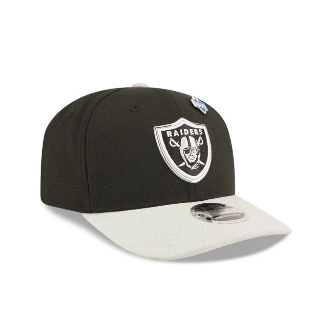 New Era Las Vegas Raiders 2026 NFL 9SEVENTY Snapback Hat product image 2, provided for visual reference and product detail