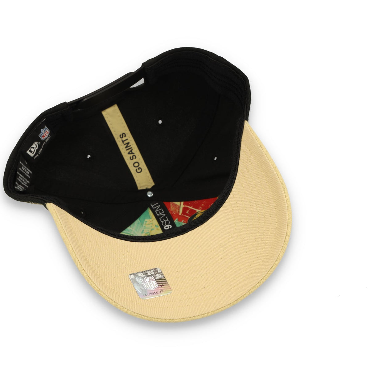 New Era New Orleans Saints 2026 NFL Draft 9SEVENTY Stretch-Snap Hat - OTC product image 7, provided for visual reference and