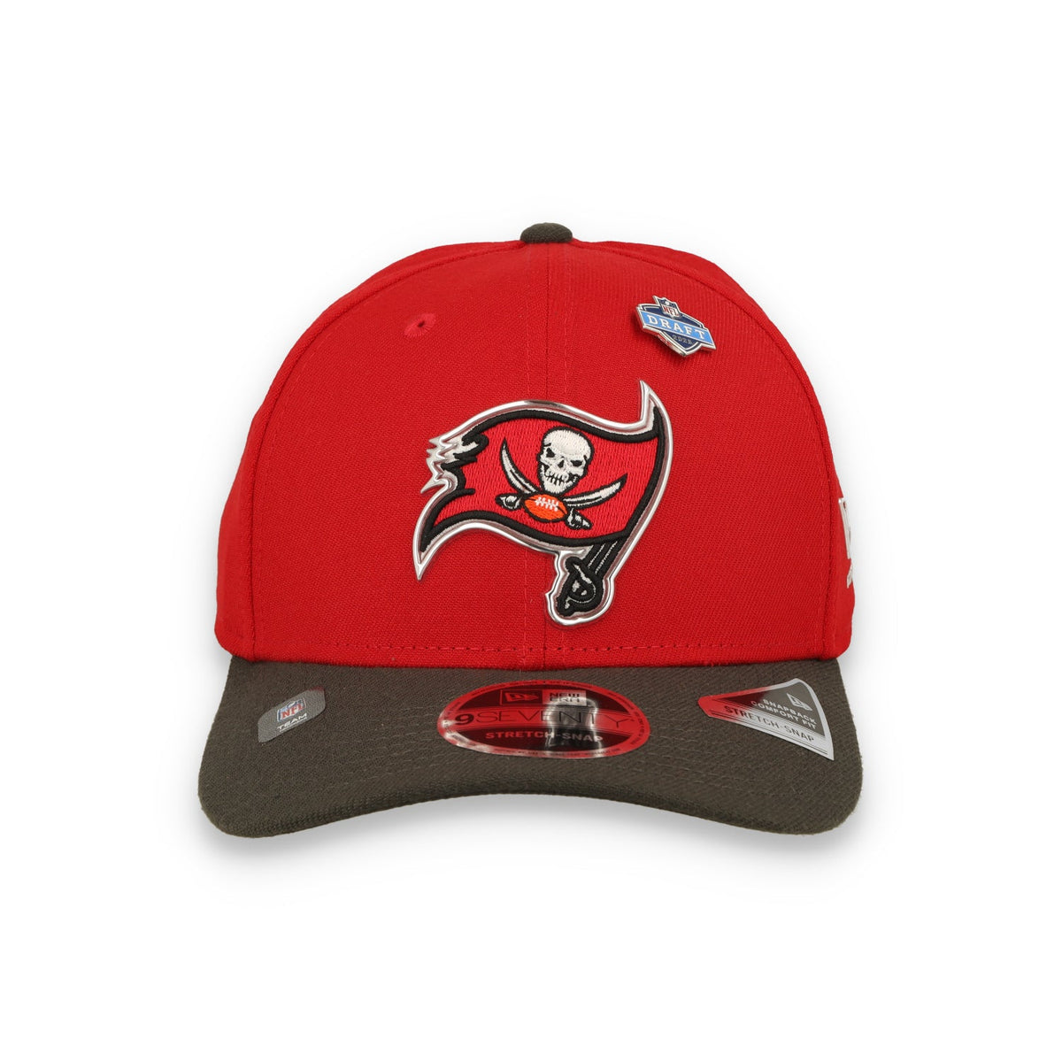 New Era Tampa Bay Buccaneers 2026 NFL Draft 9SEVENTY Stretch-Snap Hat - OTC product image 3, provided for visual reference
