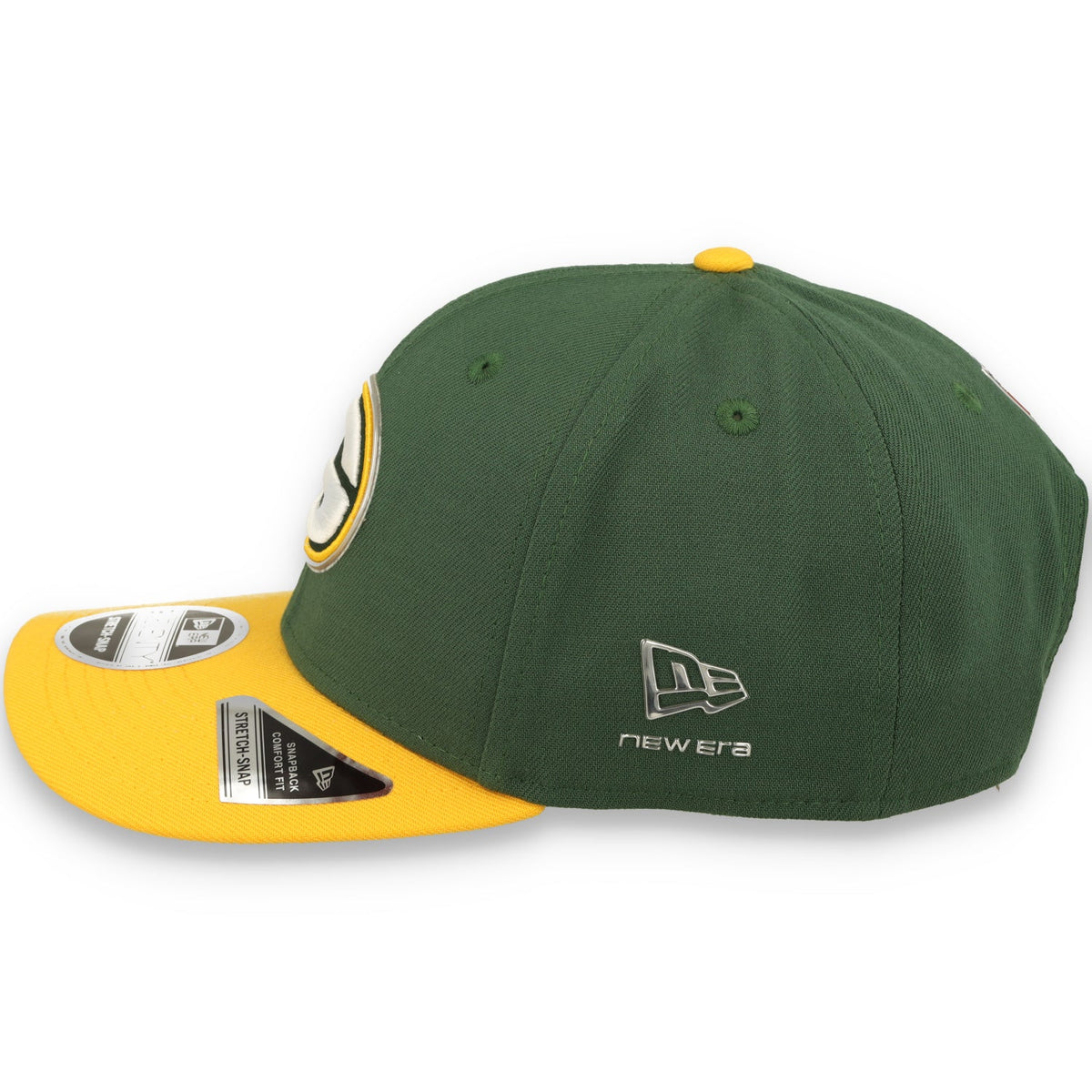 New Era Green Bay Packers 2026 NFL Draft 9SEVENTY Stretch-Snap Hat - OTC product image 4, provided for visual reference and