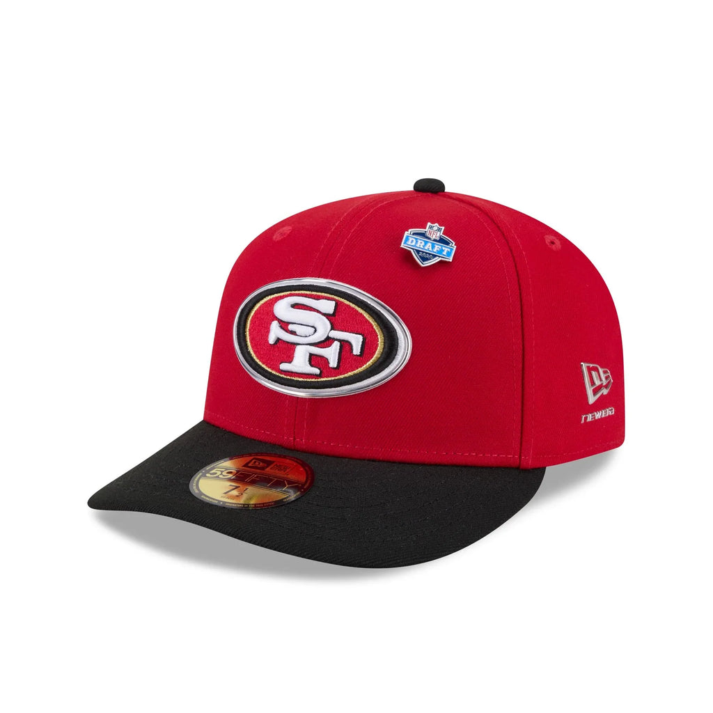 New Era San Francisco 49ers 2026 NFL Draft 59FIFTY Fitted Hat product image 1, provided for visual reference and product