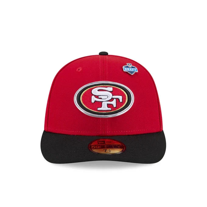 New Era San Francisco 49ers 2026 NFL Draft 59FIFTY Fitted Hat product image 3, provided for visual reference and product